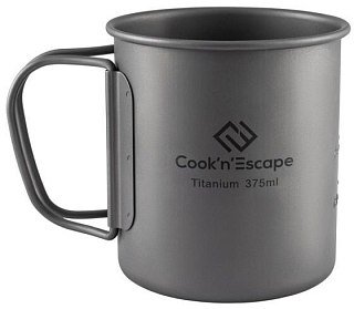 Кружка Cook'N'Escape titanium 375мл - фото 1