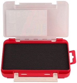 Коробка Meiho Run Gun Case W-1 175x105x38мм красная - фото 5