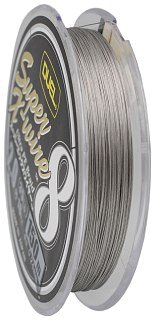 Шнур Yo-Zuri PE Super X Wire 8 Silver 150м 2.0/0.242мм 16кг35LB - фото 2