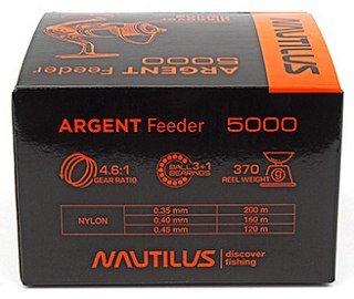 Катушка Nautilus Argent Feeder 5000 Com - фото 10