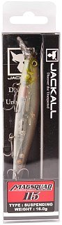 Воблер Jackall Mag Squad 115 SP ghost minnow