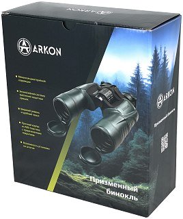 Бинокль Arkon 12x50 призменный - фото 8