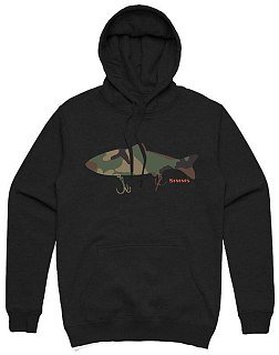Толстовка Simms Bass Destruction Hoody Black 