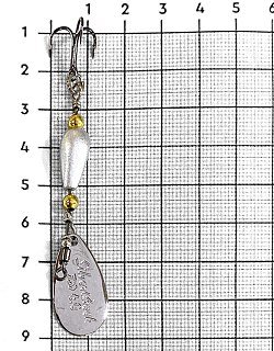МП Блесна Daiwa Silver creek spinner 6гр silver - фото 3