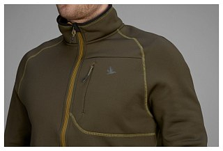 Куртка Seeland Hawker full zip fleece pine green  - фото 6