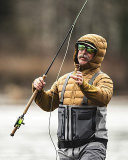 Толстовка Simms ExStream Pull Over Insulated Bronzeback  - фото 9