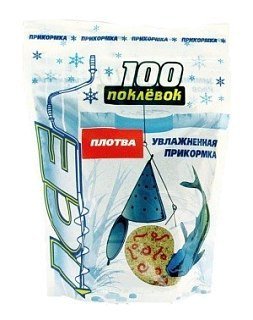 Прикормка 100 Поклевок Ice плотва 500гр