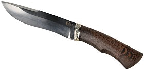 Нож ИП Семин Беркут кованая сталь 95х18 венге литье