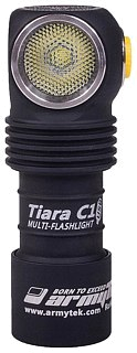 Фонарь Armytek Tiara C1 XP-L USB серебро - фото 5