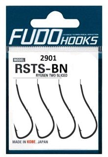 Крючки Fudo Ryusen Two Sliced RSTS-BN 2901 BN №12 