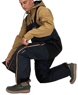 Комбинезон Simms Challenger Insulated Bib '20 Black  - фото 5