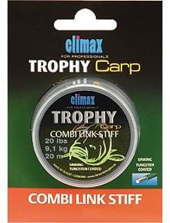 Поводочный материал Climax Combi Link Stiff carp friendly 20м 9,1кг 20