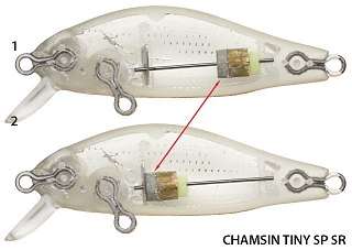 Воблер Zipbaits Khamsin tiny 40SP SR 313R - фото 3