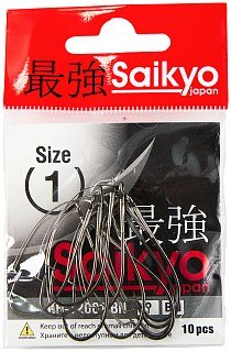 Крючки Saikyo KH-12001 BN №1 10шт