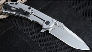 Нож Zero Tolerance складной сталь Elmax черная рукоять G10 - фото 4