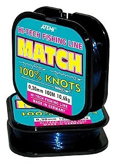 Леска Atemi match 100м 0,16мм 