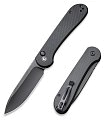 Нож Civivi Elementum Button Lock Knife G10 Handle (3.47" 14C28N Blade) black 