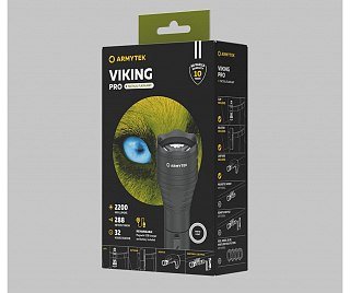 Фонарь Armytek Viking Pro Magnet USB белый - фото 23