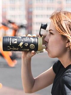Термос Арктика Сититерм 500мл вуду черный - фото 6