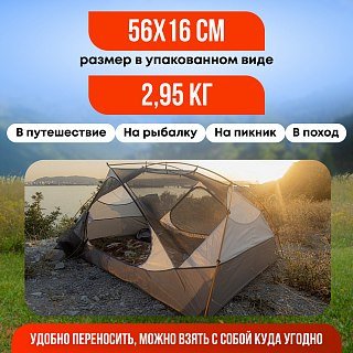Палатка PerevalPro Track Dome 3 - фото 6