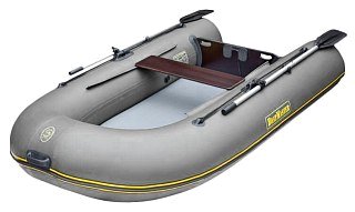 Лодка Boat Master 250ТА надувная серый - фото 1