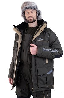 Костюм Grayling Камчатка Магма для рыбалки зимний хаки - фото 13