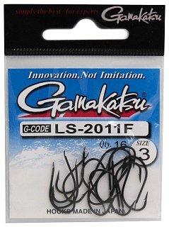 Крючок Gamakatsu LS-2011F black №3 - фото 1