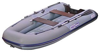 Лодка Boatsman BT320A надувная серо-графитовый - фото 1