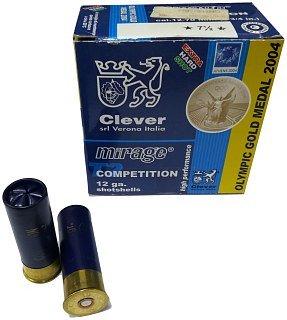 Патрон 12х70 Clever 7,5 Competition 24 - фото 1