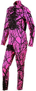 Термобелье JahtiJakt Almira midlayer w pink safety camo - фото 2