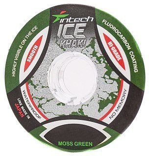 Леска Intech Ice Khaki moss green 30м 0.204мм 3.6kg - фото 3