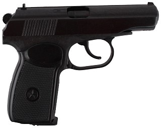 Пистолет Baikal МР 654 К 4,5мм газобалонный черная рукоятка