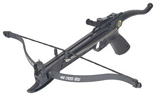Арбалет-пистолет Man Kung MK-80A4PL приклад и ствол пластик - фото 1