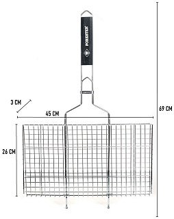 Решетка Forester гриль 26*45 см - фото 3