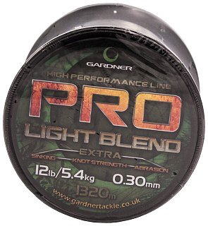 Леска Gardner Pro light blend 12lb 5,4кг 0,30мм - фото 2