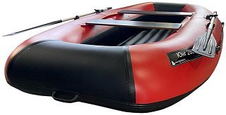 Лодка BigBoat Юнг280 красно-черный - фото 5