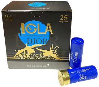 Патрон 12х70 Технодинамика Igla-Bior 7 36гр - фото 1