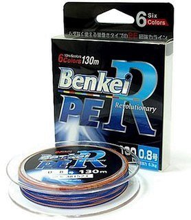 Шнур Benkei R 6 color №2,5 15,7кг 130м 