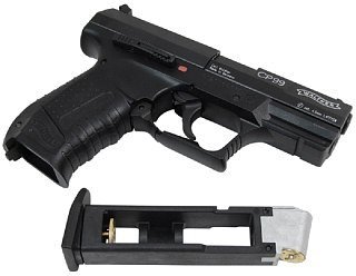 Пистолет Umarex Walther CP 99 черный металл - фото 3