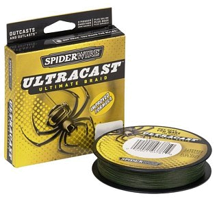 Шнур Spiderwire ultracast green 110м  0,17мм