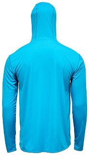 Футболка Grundens Tough Sun Hoodie Azure  - фото 2