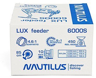 Катушка Nautilus Lux Feeder 6000S Com - фото 13