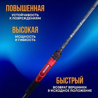 Спиннинг Riverzone Unispin S702 ML-M 5-21гр, 7-25гр 2,1м - фото 4