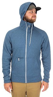 Толстовка Simms Vermilion Full-Zip Navy Heather  - фото 4
