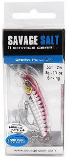 Воблер Savage Gear Gravity pencil 5см 8гр sinking pink barracuda PHP - фото 2