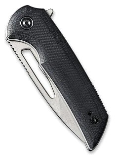 Нож Civivi Odium Flipper Knife G10 Handle (2.65" D2 Blade) black  - фото 6