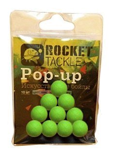 Бойлы Rocket Baits Pop-up 14мм зеленые