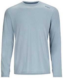 Термофутболка Simms SolarFlex Crew Steel Blue Heather  - фото 1
