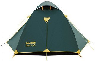 Палатка Tramp Scout 3 V2 зеленый - фото 4