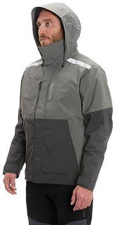Куртка Grundens Gambler Gore-tex Jacket Charcoal  - фото 3
